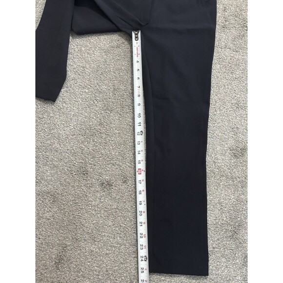 Veronica Beard Scuba Pants Womens 4 Slim Fit Stretch Navy Blue Zip Back USA - Picture 3 of 8